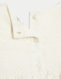 Cotton Embroidered Dress