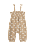 Pure Cotton Palm Tree Romper (0-3 Yrs)