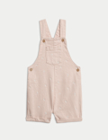 2pc Cotton Rich Embroidered Bibshort Outfit (0-2 Yrs)