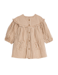 Pure Cotton Gingham Dress (0-8 Yrs)