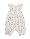 Pure Cotton Floral Romper (0-3 Yrs)