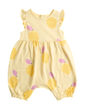 Pure Cotton Lemon Print Romper (0-3 Yrs)