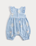 Pure Cotton Seagull Romper (0-3 Yrs)