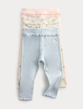 3 Pack Cotton Rich Printed Leggings (0-5 Yrs)