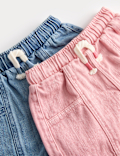 2 Pack Denim Shorts (0-5 Yrs)