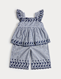 Gingham Top & Bottom Outfit (0-5 Yrs)