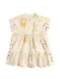 Pure Cotton Jersey Paradiso Print Dress (0-5 Yrs)