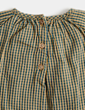 3 Piece Cotton Rich Checked Outfit (0-5 Yrs)