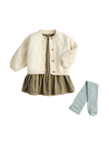 3 Piece Cotton Rich Checked Outfit (0-5 Yrs)