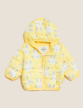 Bunny Print Hooded Jacket