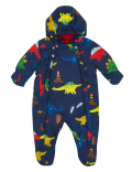 Hooded Padded Dinosaur Snowsuit (0-3 Yrs)