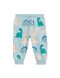 Cotton Rich Dinosaur Joggers (0-3 Yrs)