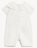 Pure Cotton Smocked Romper