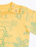 2 Piece Cotton Animal Outfit (0-3 Yrs)