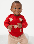 Reindeer Knitted Jumper (0-3 Yrs)