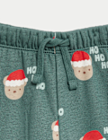 2pc Cotton Rich Santa Bear Sweat Outfit (0-3 Yrs)
