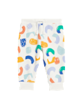 Cotton Rich Abstract Print Joggers (0-3 Yrs)
