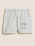 3pk Cotton Rich Patterned Shorts (0-3 Yrs)