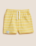 3pk Cotton Rich Patterned Shorts (0-3 Yrs)