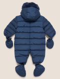 Padded Hooded Snowsuit (0-3 Yrs)
