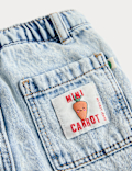 Pure Cotton Carrot Jeans (0-5 Yrs)