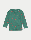 3pk Cotton Rich Patterned Tops (0-3 Yrs)