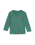 3pk Cotton Rich Patterned Tops (0-3 Yrs)