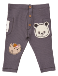 Cotton Panda Appliqué Leggings
