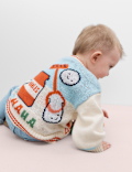Pure Cotton Graphic Cardigan (0-5 Yrs)
