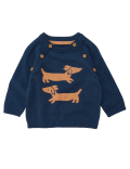 Pure Cotton Knitted Dog Jumper (0-3 Yrs)