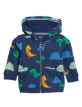 Cotton Rich Dinosaur Print Hoodie