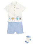 3pc Cotton Rich Peter Rabbit™ Outfit