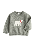 Polar Bear Print Knitted Jumper (0-5 Yrs)