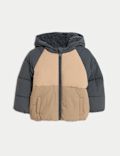 Colour Block Midweight Padded Coat (0-3 Yrs)