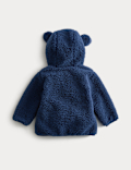 Hooded Borg Zip Jacket (0-3 Yrs)