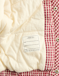 Gingham Midweight Padded Coat (0-5 Yrs)