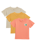 3pk Pure Cotton T-Shirts