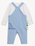 2pc Pure Cotton Dinosaur Outfit