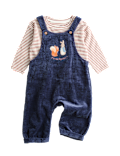 Cotton Rich Peter Rabbit&trade; Dungaree Outfit (0-3 Yrs)
