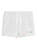 Cotton Rich Roar Slogan Shorts (0-3 Yrs)