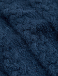 Cotton Rich Cable Knit Jumper (0-3 Yrs)