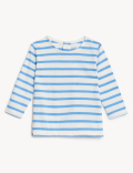 Pure Cotton Striped Top