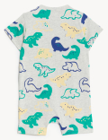 Pure Cotton Dinosaur Romper