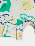 Pure Cotton Dinosaur Romper