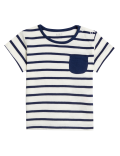 Pure Cotton Striped T-Shirt