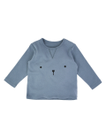 Cotton Face Print Top