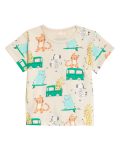 Pure Cotton Animal Print T-Shirt
