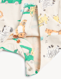 Pure Cotton Transport Print Bibshort