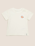 3pk Pure Cotton Fish T-Shirts (0-3 Yrs)