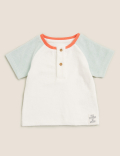 2pk Cotton Raglan Tops (0-3 Yrs)
